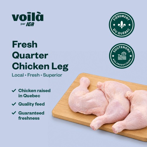 Fresh Chicken Leg Quarter 
