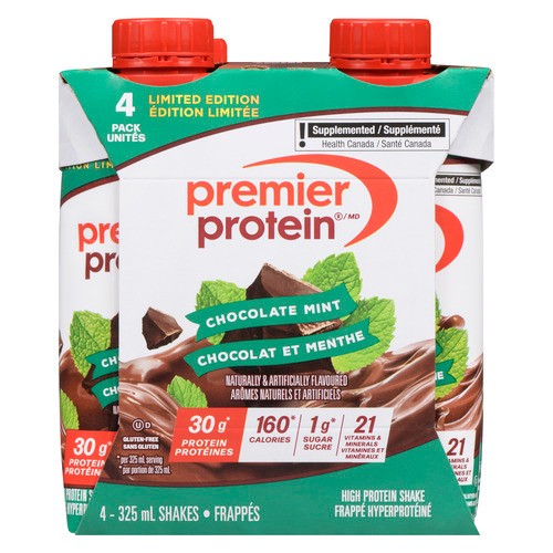 Premier Protein High Protein Shakes Chocolate Mint 1.3 L