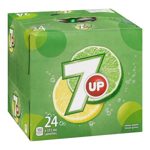7Up Cube Value Size 24 x 355 ml (cans)