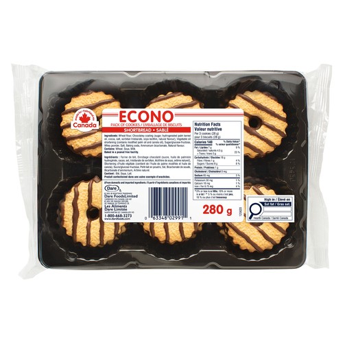 Dare Econo Cookies Shortbread 280 g