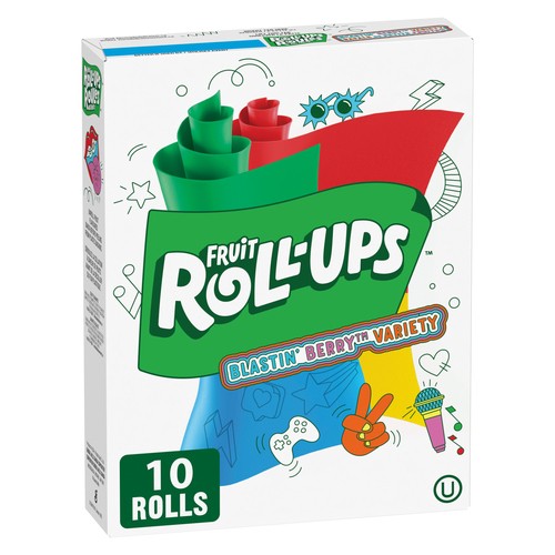 Betty Crocker Gluten-Free Fruit Roll-Ups Snacks Blastin' Berry Variety Pack 141 g