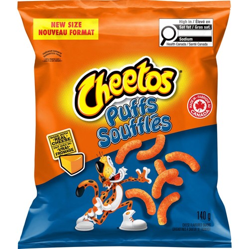 Cheetos Puffs Snack Cheese Flavoured 140 g