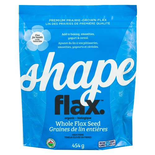 Shape Flax Organic Whole Flaxseeds 454 g