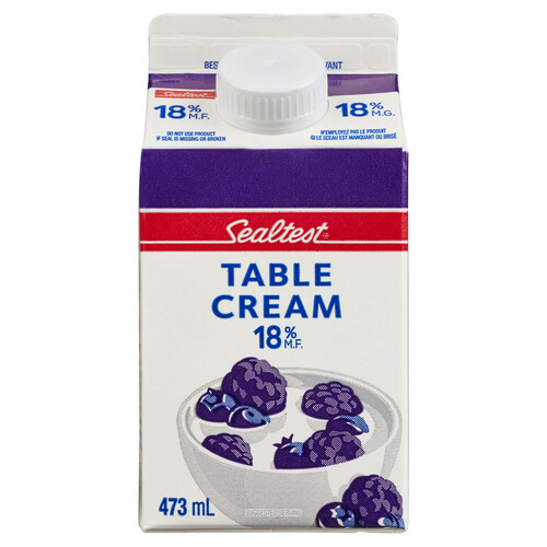 Sealtest 18% Table Cream 473 ml