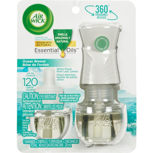Air Wick Oil Kit Plug In Air Freshener Ocean Breeze 20 ml