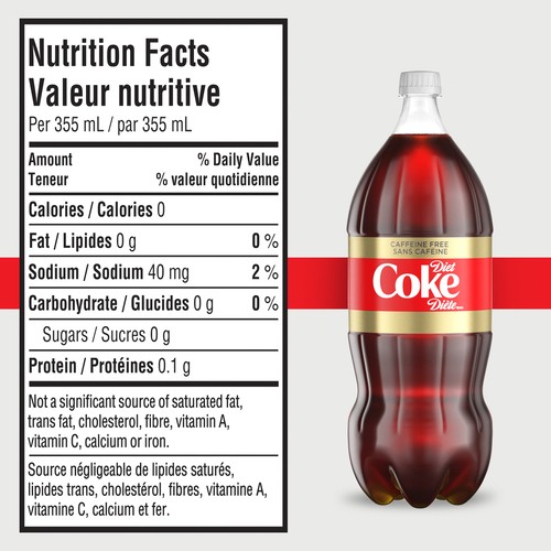 Diet Coke Caffeine Free Soda 2 L  (bottle)