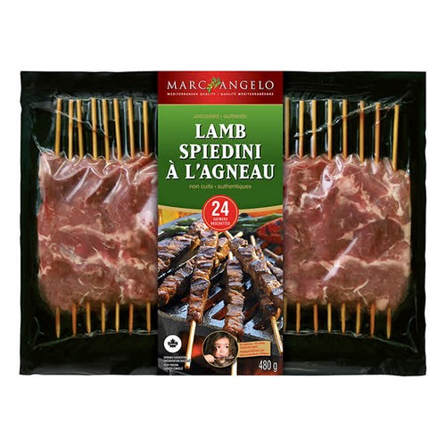 Marcangelo Frozen Lamb Spiedini 480 g