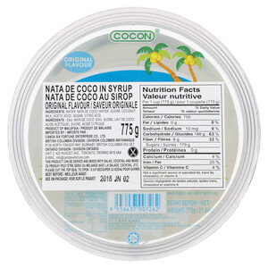 Concon Nata De Coco In Syrup Original Flavour 775 g