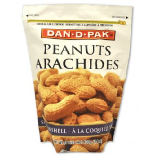 Dan-D-Pak In-Shell Peanuts Salted 400 g