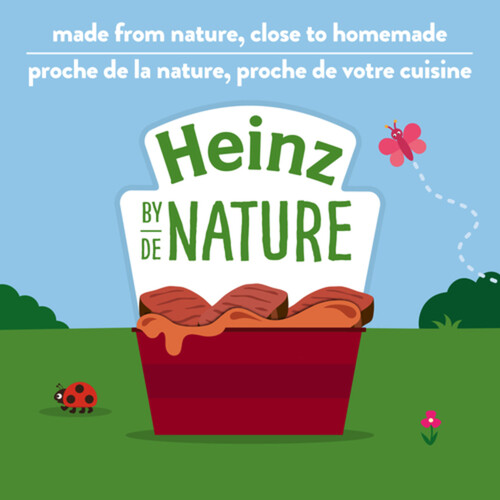 Heinz by Nature Organic Baby Food Beef in Broth Purée 128 ml