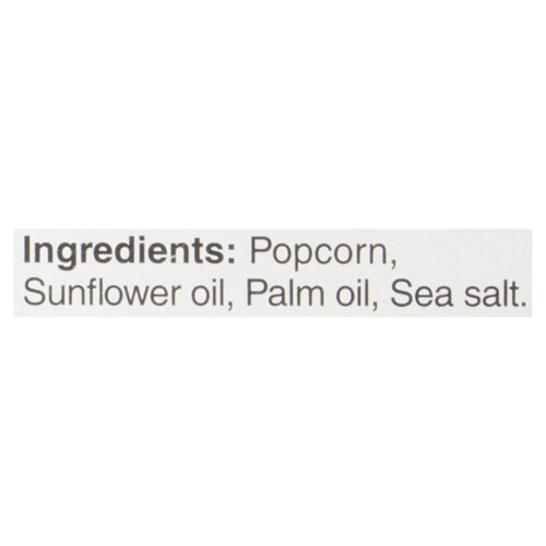 SkinnyPop microwave sea salt Popcorn 476 g