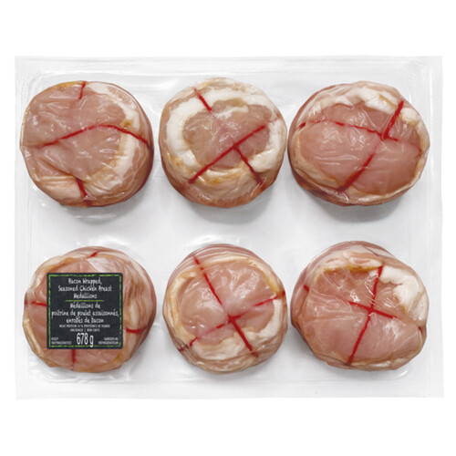 Chicken Medallions Bacon-Wrapped 6 x 113 g