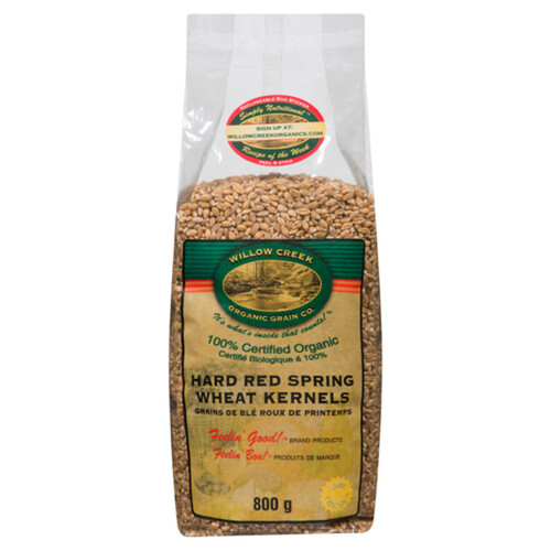 Willow Creek Organic Hard Red Spring Wheat 800 g