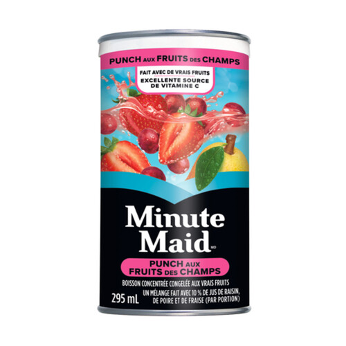 Minute Maid Concentrate Berry Punch Frozen Beverage 295 mL