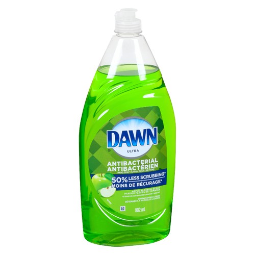 Dawn Ultra Dish Detergent Anti-Bacterial Apple Blossom 982 ml