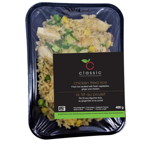 Classic Homestyle Market Selections Entree Chicken Fried Rice 400 g