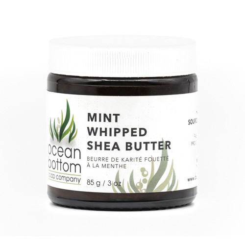 Ocean Bottom Soap Company Mint Whipped Shea Butter 1 x 85 g