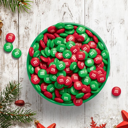 M&M's Milk Chocolate Holiday Blend Red & Green 345 g
