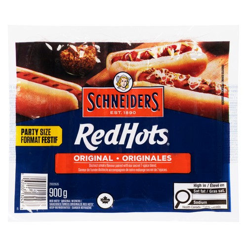 Schneiders Hot Dogs Red Hots Original Party Size 900 g