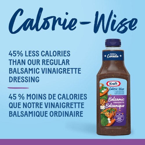 Kraft Calorie Wise Dressing Balsamic Vinaigrette 425 ml