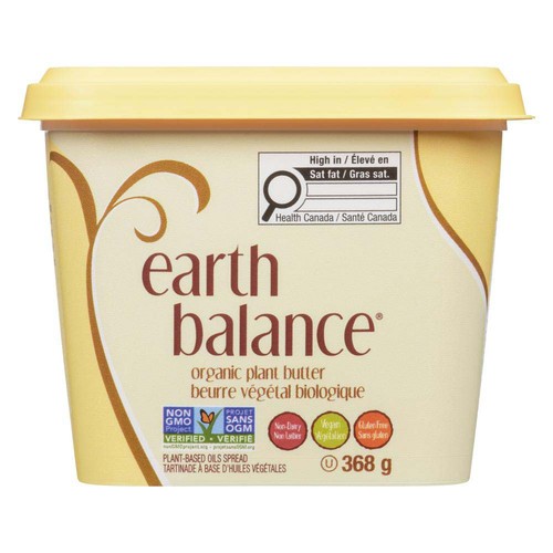 Earth Balance Organic Plant-Based Oils Spread Plant Butter 368 g