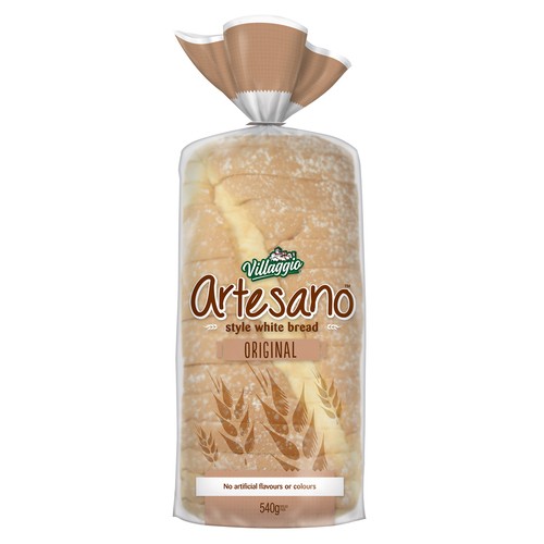 Villaggio Artesano White Bread 540 g