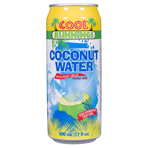 Cool Runnings Coconut Water With Pulp Jelly 500 ml (can)
