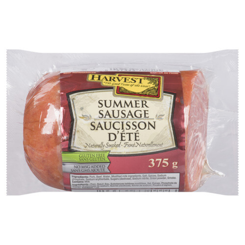 Harvest Meats Naturally Smoked Summer Sausage 375 g