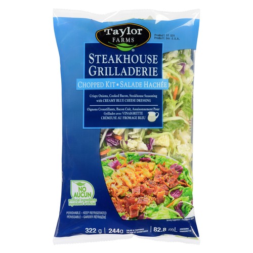 Taylor Farms Steakhouse Wedge Chopped Salad Kit 365 g