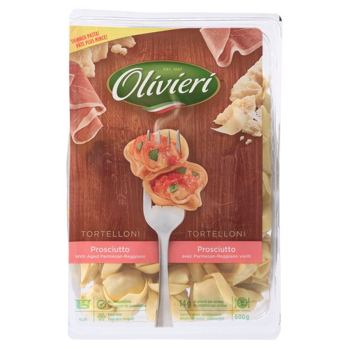 Olivieri Tortelloni Prosciutto With Aged Parmesan Reggiano 600 g