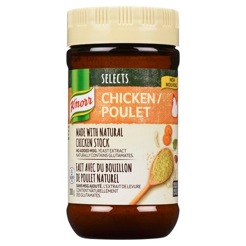 Knorr Selects Bouillon Chicken Powder Made With Natural Chicken Stock 200 g