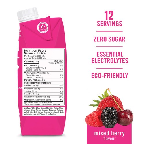 BioSteel Ready To Drink Sports Drink Mixed Berry 500 ml 