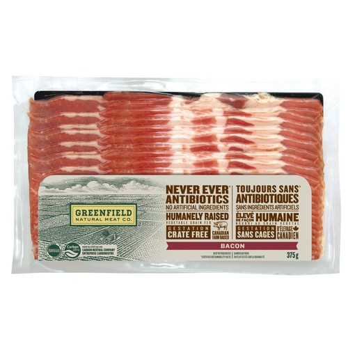 Greenfield Natural Meat Bacon 375 g