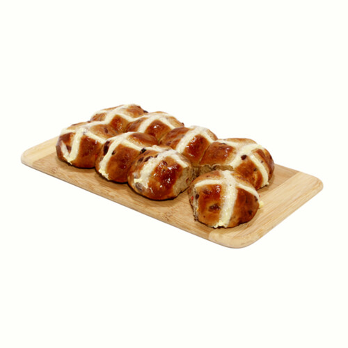 Hot Cross Buns 8 Pack 430 g