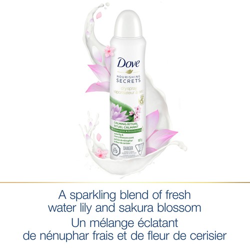 Dove Antiperspirant Waterlily & Cherry 107 g