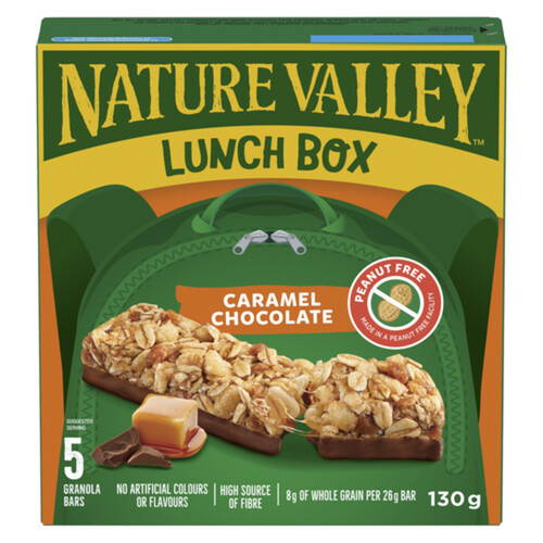 Nature Valley Granola Bars Lunchbox Caramel Chocolate 130 g