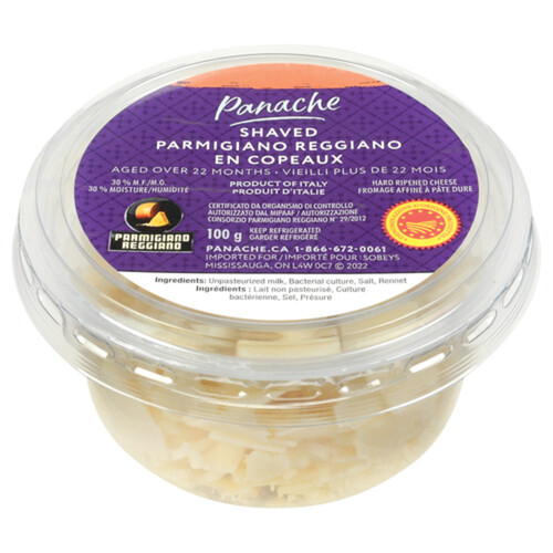 Panache Shaved Cheese Parmigiano Reggiano 100 g