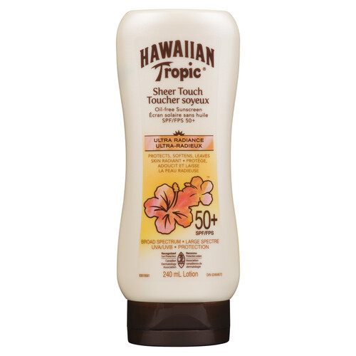 Hawaiian Tropic Sunscreen Lotion SPF 50 Sheer Touch 240 ml