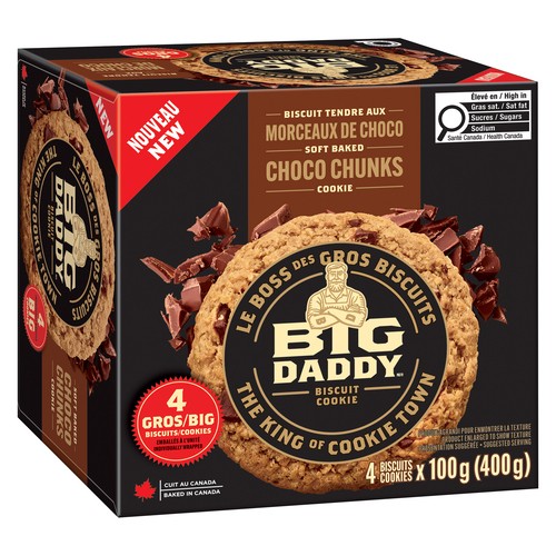 Big Daddy Cookie Choco Chunks 400 g