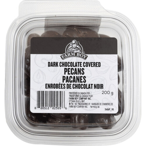 Farm Boy Pecan Dark Chocolate Covered 200 g