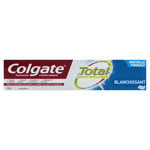 Colgate Toothpaste Total Whitening 170 ml