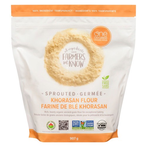 One Degree Organic Foods Khorasan Flour Sprouted 907 g