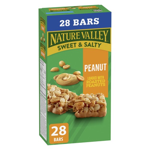 Nature Valley Granola Bars Sweet And Salty Peanut 28 Count 980 g