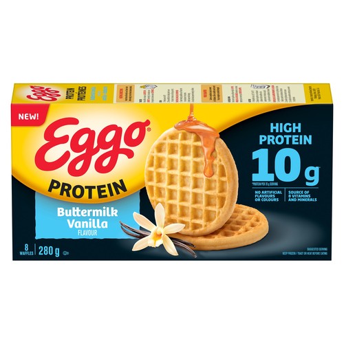 Kellogg's Eggo Frozen Waffles Buttermilk Vanilla 280 g