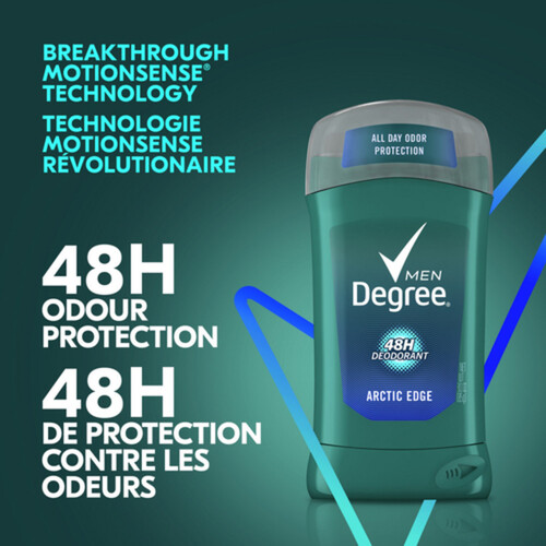 Degree Men Deodorant Stick For 48h Odour Protection Arctic Edge 85 g