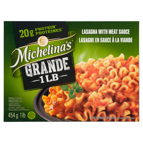 Michelina's Frozen Lasagna With Meat Sauce 454 g