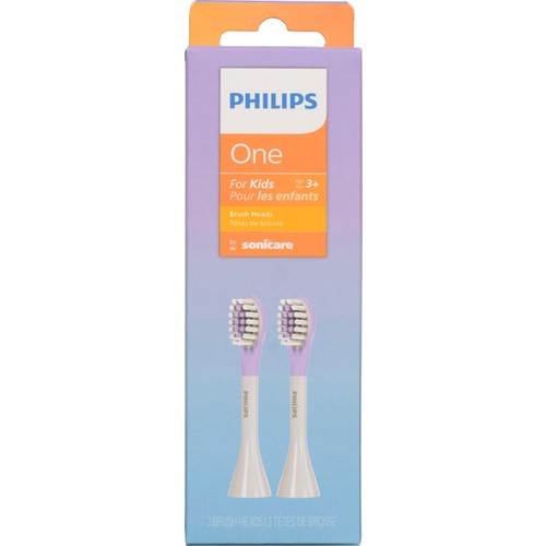 Philips One Kids Brush Head Replacement 2 Pack 