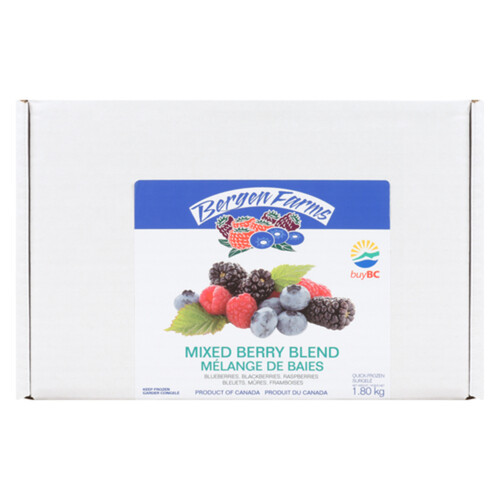 Bergen Farms Frozen Fruit Mixed Berry Blend 1.8 kg