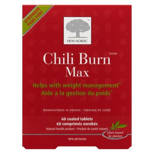 New Nordic Chili Burn Coated Tablets 60 Count