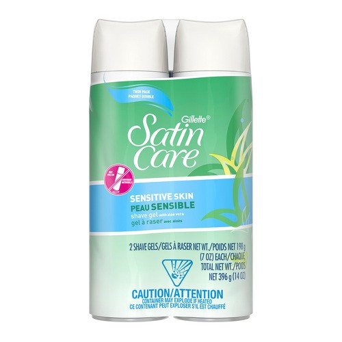 Satin Care Shave Cream Sensitive 2 Pack